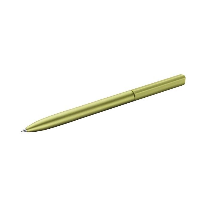 Pelikan Ineo Boligrafo Retractil - Trazo de 1mm - Mecanismo de Giro - Recambio 337M Azul - Aluminio Anodizado Satinado - Caja Me