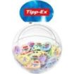 Tipp-Ex Mini Pocket Mouse Pastel Expositor con 40 Cintas Correctoras 5mm x 6m - Resistente - Escritura Instantanea