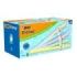 Bic Cristal Pastel Figurines Pack con 20 Boligrafos de Bola - Cuerpo Opaco en Colores Pastel con Figuras de Animales - Punta Red