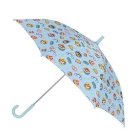 Safta Paw Patrol Sunshine Paraguas Manual de 86cm - 8 Paneles - Asa y Punta de PVC - Poliester - Nervios de Acero de 8mm - Color