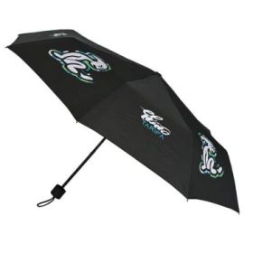 Safta el Niño Green Bali Paraguas Manual de 98cm - 8 Paneles - Asa y Punta de PVC - Poliester - Nervios de Acero de 8mm - Cordon
