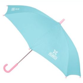 Safta Munich Heaven Paraguas Manual de 86cm - 8 Paneles - Asa y Punta de PVC - Poliester - Nervios de Acero de 8mm - Color Azul
