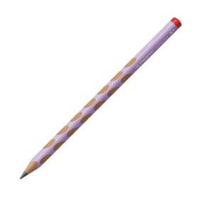 Stabilo Easygraph Pastel Lapiz de Grafito - Mina HB de 3.15mm - Diseño Ergonomico - Uso Diestro - Color Lila Pastel