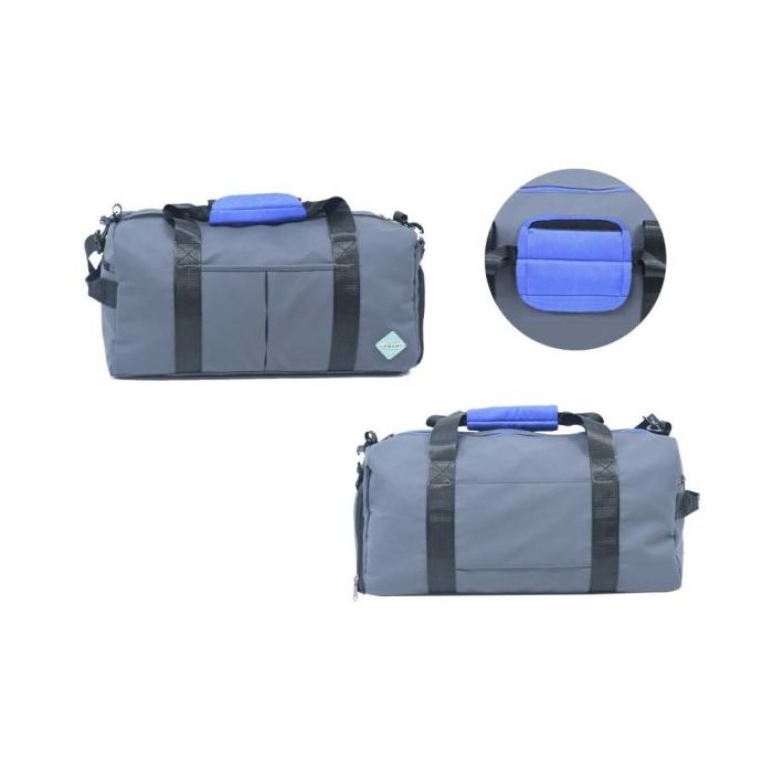Lagart Bolsa Deportiva con Compartimento para Zapatillas - Asas de Mano con Refuerzo - Bandolera Ajustable - Medidas 46x29x23cm