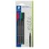 Staedtler Triplus Fineliner 334 Pack de 4 Rotuladores de Punta Fina - Trazo de 0.3mm aprox. - Tinta Antisecado a Base de Agua -