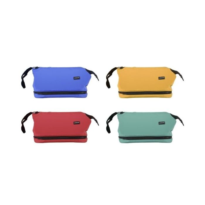 Lagart Smart Neceser de Viaje - Incluye Bolsillos Interiores y Bolsillo Inferior Multiusos - Asa de Transporte - Medidas 27 x 14