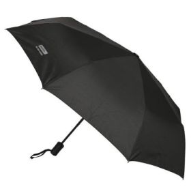 Safta Business Paraguas Automatico de 102cm - 8 Paneles - Asa Engomada - Punta de PVC - Poliester - Nervios de Acero de 8mm - Co
