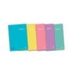 Enri Plus Cuaderno Espiral Formato Folio Cuadriculado 4x4mm - 80 Hojas 90gr con Margen - Cubierta de Plastico - Colores Pastel S
