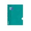 Oxford Libreta Grapada - Formato A5+ - 48 Hojas - Rayado Horizontal 1 Linea con Margen - Tapa de Plastico - Anti Traspaso de Tin