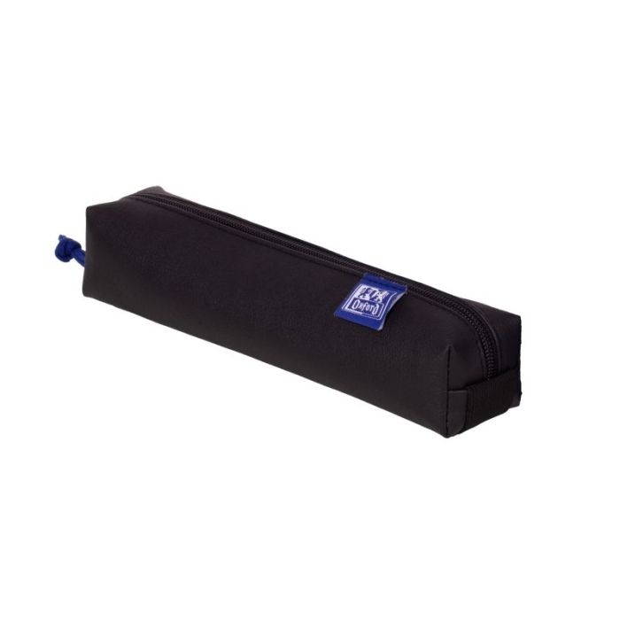 Oxford and You Estuche Cuadrado Compacto - Goma Elastica para Cuadernos - Color Negro