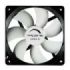 Tacens Aura II Ventilador 80mm - Carcasa Negra, Aspas Blancas - Velocidad Max. 1500rpm