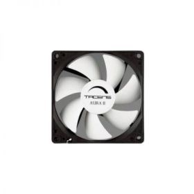 Tacens Aura II Ventilador Ultrasilencioso - Rodamiento Fluxus II - Aspas Aerodinamicas - Tornillos Antivibracion - 12 dB(A) Ruid