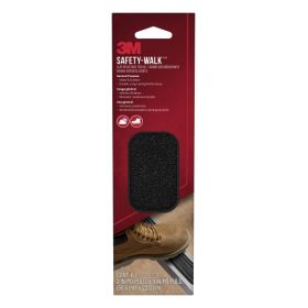 3M Safety-Walk Pack de 6 Tiras Adhesivas Antideslizantes - Uso en Interior y Exterior - 50.8mm x 228m - Color Negro