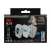 3M Filtros de Repuesto para Mascara de Media Cara - Filtros Combinados ABEK1 - Proteccion Contra Altos Niveles de Particulas P3