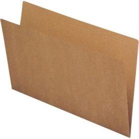 Fade Subcarpetas Simples - Formato A4 - Cartulina Kraft de 170g/m2 - Certificado Ecolabel - Color Marron