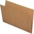 Fade Subcarpetas Simples - Formato Folio - Cartulina Kraft de 170g/m2 - Certificado Ecolabel - Color Marron