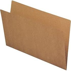 Fade Subcarpetas Simples - Formato Folio - Cartulina Kraft de 170g/m2 - Certificado Ecolabel - Color Marron