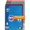 Oxford Classic Pack de 5 Cuadernos Espiral Formato Folio Cuadriculado 4x4mm - 80 Hojas - Tapa de Plastico - Colores Tendencia Su