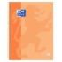 Oxford Europeanbook 1 Cuaderno Espiral Formato A4+ Cuadriculado 5x5mm - 80 Hojas - Banda de Color - Tapa Extradura Brillante - C