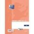 Oxford Resmilleria de 100 Hojas Lisas - Formato A4 - Tapa Blanda - sin Taladros - Color Naranja