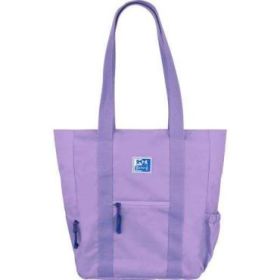 Oxford Tote B-Trendy Bolso de Mano - Bolsillo Frontal y Laterales - Compartimento para Portatil/Tablet - Cierre de Cremallera -