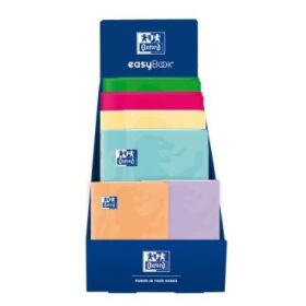 Oxford Expositor con 40 Libretas Grapadas - Formatos A4 y A5 - Bolsa Interior - Solapas - Marcapaginas - Anti Traspaso de Tinta