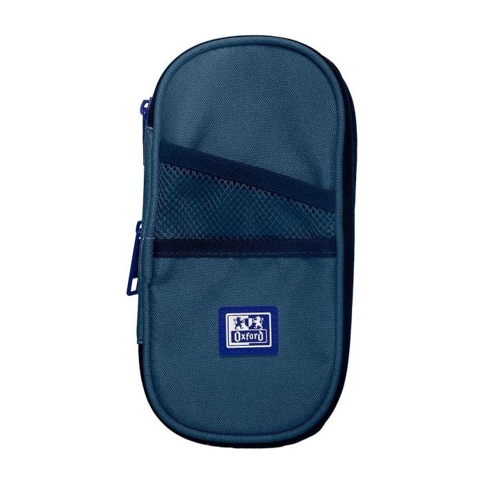 Oxford B-Max Estuche Portatodo Expandible - 1 Compartimento de Gran Capacidad - 2 Bolsillos Exteriores - Fabricado en Material R