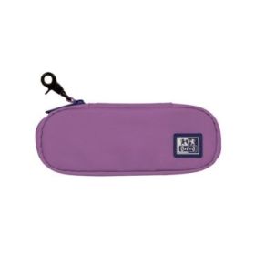 Oxford Kangoo B-Hook Estuche Cofre con Gancho - Bolsillo Interior con Malla - Goma Elastica para Cuadernos - Semirrigido - 21x8x