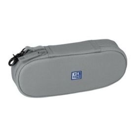 Oxford Kangoo B-Hook Estuche Cofre con Gancho - Bolsillo Interior con Malla - Goma Elastica para Cuadernos - Semirrigido - Color
