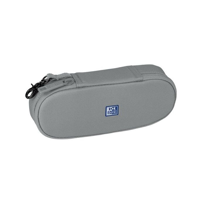 Oxford Kangoo B-Hook Estuche Cofre con Gancho - Bolsillo Interior con Malla - Goma Elastica para Cuadernos - Semirrigido - Color