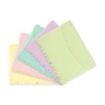 Oxford Sobre Multitaladro - Formato A4 - Cierre con Velcro - Polipropileno - Colores Pastel Surtidos