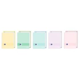 Oxford Live and Go Cuaderno de Espiral - Formato A4+ - 80 Hojas - Rayado Horizontal 1 Linea - Tapa de Plastico - Digitalizacion