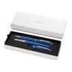 Pelikan Jazz Noble Set de Boligrafo y Estilografica - Cuerpo Satinado con Detalles Cromados - Incluye Estuche de Regalo - Color
