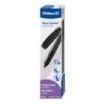 Pelikan Pina Colada Boligrafo Recargable - Trazo de 0.7mm - Agarre Ergonomico Ambidiestro - Cuerpo Rayado Efecto Metalico - Cart