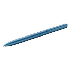 Pelikan Ineo Boligrafo Retractil - Trazo de 1mm - Mecanismo de Giro - Recambio 337M Azul - Aluminio Anodizado Satinado - Caja Me