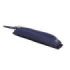 Oxford Executive Estuche Compacto - Goma Elastica para Cuadernos - Cremallera - Nailon Reciclado - 21x4.5x3.5cm - Color Azul Mar