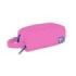 Oxford B-Smart Estuche Portatodo - 3 Compartimentos - Asa Lateral - Fabricado en Material Reciclado - Color Rosa