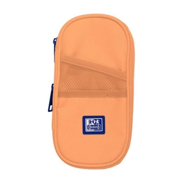 Oxford B-Max Estuche Portatodo Expandible - 1 Compartimento de Gran Capacidad - 2 Bolsillos Exteriores - Fabricado en Material R