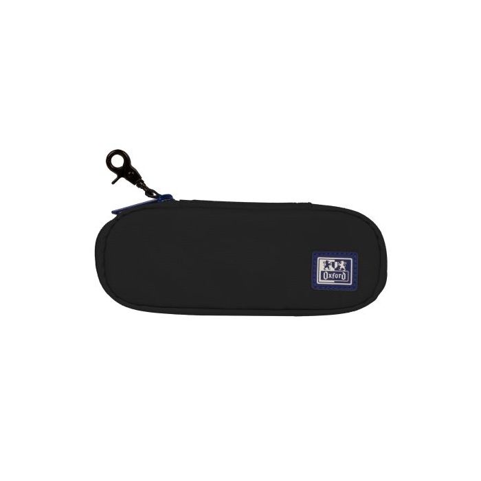 Oxford B-Hook Estuche Semirrigido Portatodo - 1 Compartimento - Gancho para Colgar - Bolsillo Interior de Rejilla - Fabricado en