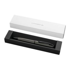 Pelikan Jazz Noble Boligrafo Retractil - Trazo de 1mm - Mecanismo de Giro - Recambio 337M Azul - Estuche de Regalo - Cuerpo Sati