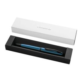 Pelikan Jazz Noble Boligrafo Retractil - Trazo de 1mm - Mecanismo de Giro - Recambio 337M Azul - Estuche de Regalo - Color Aguam