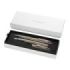Pelikan Jazz Noble Set de Boligrafo y Estilografica - Cuerpo Satinado con Detalles Cromados - Incluye Estuche de Regalo - Color