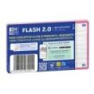 Oxford Pack de 30 FlashCards 2.0 - Formato A7 - Rayado Horizontal 1 Linea - Cartulina de 250g - Digitalizacion de Textos con App