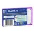 Oxford Pack de 30 FlashCards 2.0 - Formato A7 - Rayado Horizontal 1 Linea - Cartulina de 250g - Digitalizacion de Textos con App