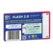 Oxford Pack de 30 FlashCards 2.0 - Formato A7 - Rayado Horizontal 1 Linea - Cartulina de 250g - Digitalizacion de Textos con App