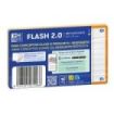 Oxford Pack de 30 FlashCards 2.0 - Formato A7 - Rayado Horizontal 1 Linea - Cartulina de 250g - Digitalizacion de Textos con App