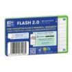 Oxford Pack de 30 FlashCards 2.0 - Formato A7 - Rayado Horizontal 1 Linea - Cartulina de 250g - Digitalizacion de Textos con App