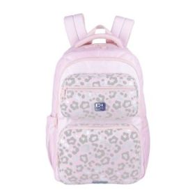 Oxford Dream Tech Animal Print Mochila Escolar 25L - 2 Compartimentos y 10 Bolsillos - Espalda Ergonomica Transpirable - Asas Ac