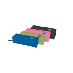 Oxford Kangoo Live and Go Estuche Cuadrado Grande - Goma Elastica para Cuadernos - 22x7x8cm - Colores Surtidos