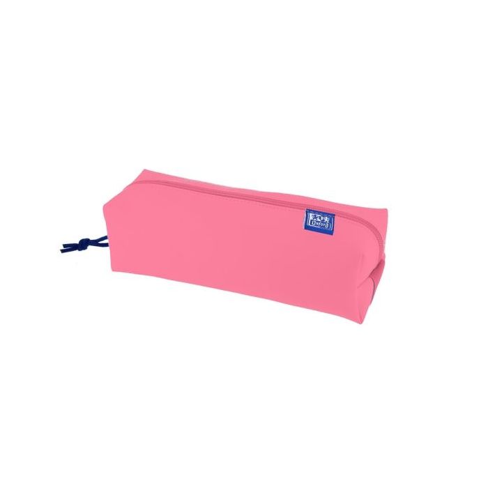 Oxford Kangoo Live and Go Estuche Cuadrado Grande - Goma Elastica para Cuadernos - Color Sandia
